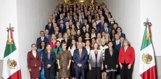 Canciller ternurita frente a Trump .