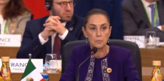 En G20, presidenta Claudia Sheinbaum propone reforma al Consejo de Seguridad de la Naciones Unidas