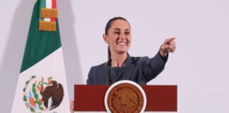 Presidenta Claudia Sheinbaum presenta plataforma de seguimiento de índices delictivos .