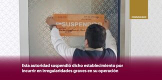 Clausuran consultorio “Neuropsychology Clinic: Marilyn Cote” en Puebla .