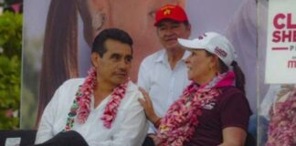 El profe Esteban y la Gobernadora .