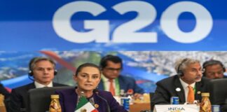 En G20, Sheinbaum pide reducir presupuesto bélico; pero México tiene fuerzas armadas acaudaladas.