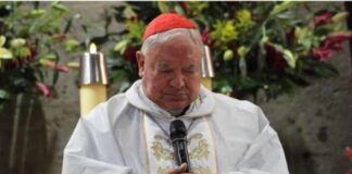 Cardenal Sandoval se encuentra hospitalizado en México.