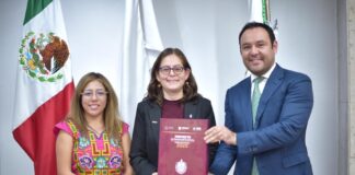 En el Congreso de Veracruz, recepción del Proyecto del Presupuesto Estatal 2025 .