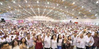 Gómez Cazarín y Ramírez Zepeta le cumplieron a Rocío Nahle con asamblea informativa de Morena .