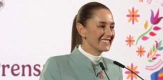 “Sé que va hacer un buen trabajo”: Presidenta Sheinbaum a Rocío Nahle al confirmar su presencia en su toma de protesta como Gobernadora.