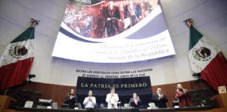 Minuto de aplausos en el Senado en memoria de la ex senadora Silvia Pinal.