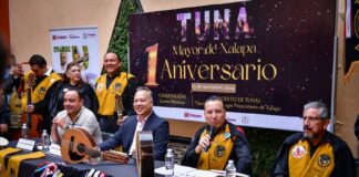 Invita Ayuntamiento a celebrar aniversario de la Tuna Mayor de Xalapa