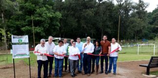 Inaugura Ricardo Ahued el Parque Barranca Honda .