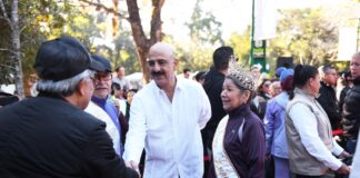 Reconoce Ricardo Ahued inversión histórica del Gobierno Estatal en Xalapa .