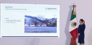 Claudia Sheinbaum reitera total apoyo a Rocío Nahle.