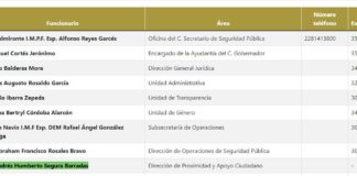 Nombran delegado de la SSP en Xalapa al exdirector de la Fuerza Civil.