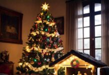 ÁRBOL Y LUCES NAVIDEÑAS; SON RIESGO DE INCENDIOS .