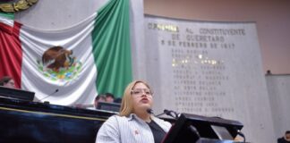 Llama diputada a solidarizarse y luchar contra la violencia política @legisver #Veracruz.