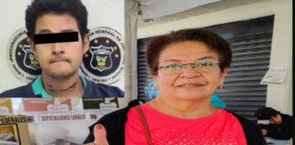 Detienen al hijo feminicida de la comunicadora asesinada en Pachuca, Hidalgo.