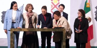 Presidenta Claudia Sheinbaum firma decreto por el cual se crea la Universidad Nacional Rosario Castellanos.