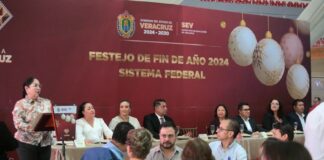 Realiza SEV Festejo de Fin de Año para trabajadores federales.