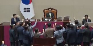 Parlamento de Corea del Sur destituye al presidente Han Duck-soo