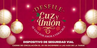 A partir de las 16 horas cortes viales en centro histórico de Xalapa.