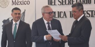 Relevo en la SSP Sinaloa; entra Gral Rentería, sale Mérida Sánchez ez.