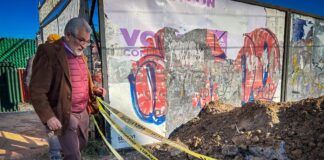 Supervisa Alberto Islas avance de obra .