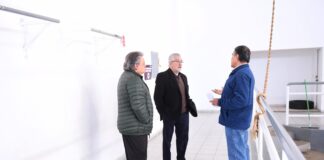 Visita Alcalde Alberto Islas Gimnasio de Lucha Olímpica #Xalapa .
