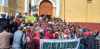 Recuerdan las y los jubilados- pensionados de Veracruz impune represión del 23 de diciembre.