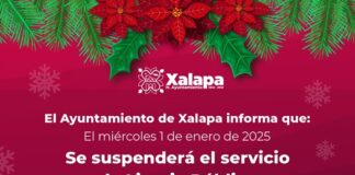 Se suspende servicio de limpia pública el próximo miércoles.