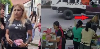 #Video: Buscan a dos mujeres por arrojar aceite hirviendo a vendedora de antojitos #Xalapa.-