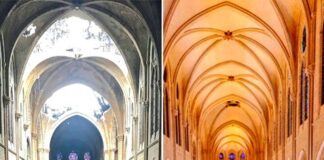 Notre Dame reúne a líderes mundiales en su reapertura.