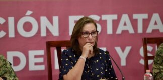 Gobernadora Nahle preside Mesa de Seguridad en Minatitlán.