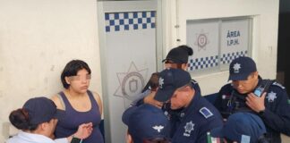 Rescate SSP Veracruz a bebé sustraída en centro de #Xalapa