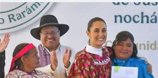 México restituye y reconoce 2 mil, 178 hectáreas de tierras al Pueblo Rarámuri en un acto de justicia social.