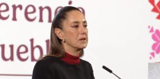 Sheinbaum Pardo descalifica reportaje de NYT sobre laboratorios de fentanilo en Sinaloa.