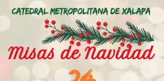 Horario de Misas en Catedral de Xalapa y Universidad Anáhuac