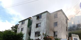 Se registró un incendio en departamento de Xalapa 2000.