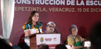 Rocío Nahle comunica que en 2025 inicia construcción de escuela de educación especial.