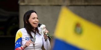 Corina Machado hablará a las 14 horas a Venezuela.