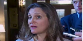 Chriystian Freeland, busca reemplazar al primer ministro Justin Trudeau.