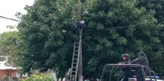 Sorprenden con operativo para retirar videocámaras en zona comercial de Coatzacoalcos.