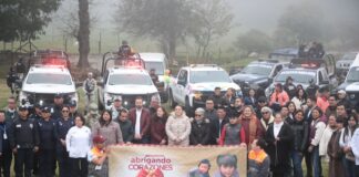 Arranca Gobierno del Estado Caravana Abrigando Corazones.