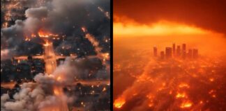 Los Ángeles, zona de desastre humanitario y todavía no acaba.