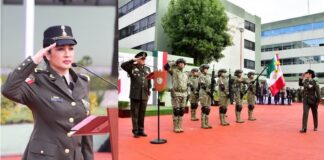 Mariana de la Cruz, primera mujer nombrada titular de la Defensoría de Oficio Militar