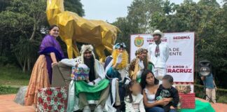 Alegría y magia en Naturalia con la visita de los Reyes Magos.