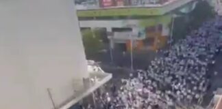 Mega manifestación en Culiacán exige renuncia del gobernador Roya Moya