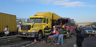 Identifican a personas lesionadas en accidente de esta mañana en Veracruz.