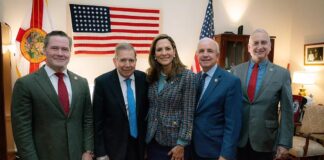 Congresistas cubanoamericanos dialogan con Edmundo González, presidente electo de Venezuela