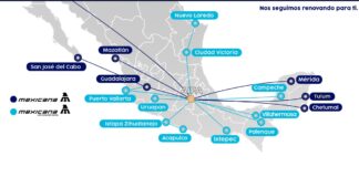 Mexicana de Aviación anuncia cancelación de 8 rutas en México.