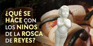 ¿Qué se hace con los niños de la Rosca de Reyes?