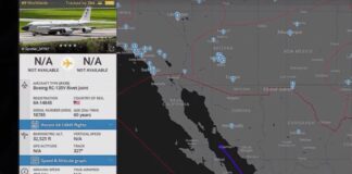 Registran un avión militar espía de EUA volando Cabo San lucas y Sinaloa.